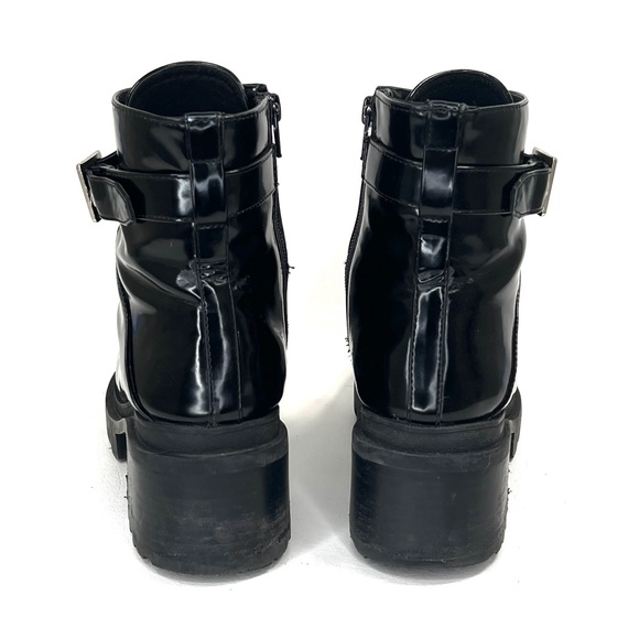 Jeffrey Campbell Czech Platform Combat Boots, Size 8 - Picture 7 of 10